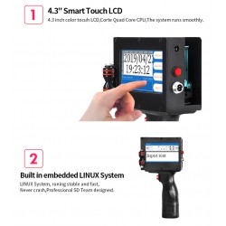 Impresora Codificadora Inkjet Portátil